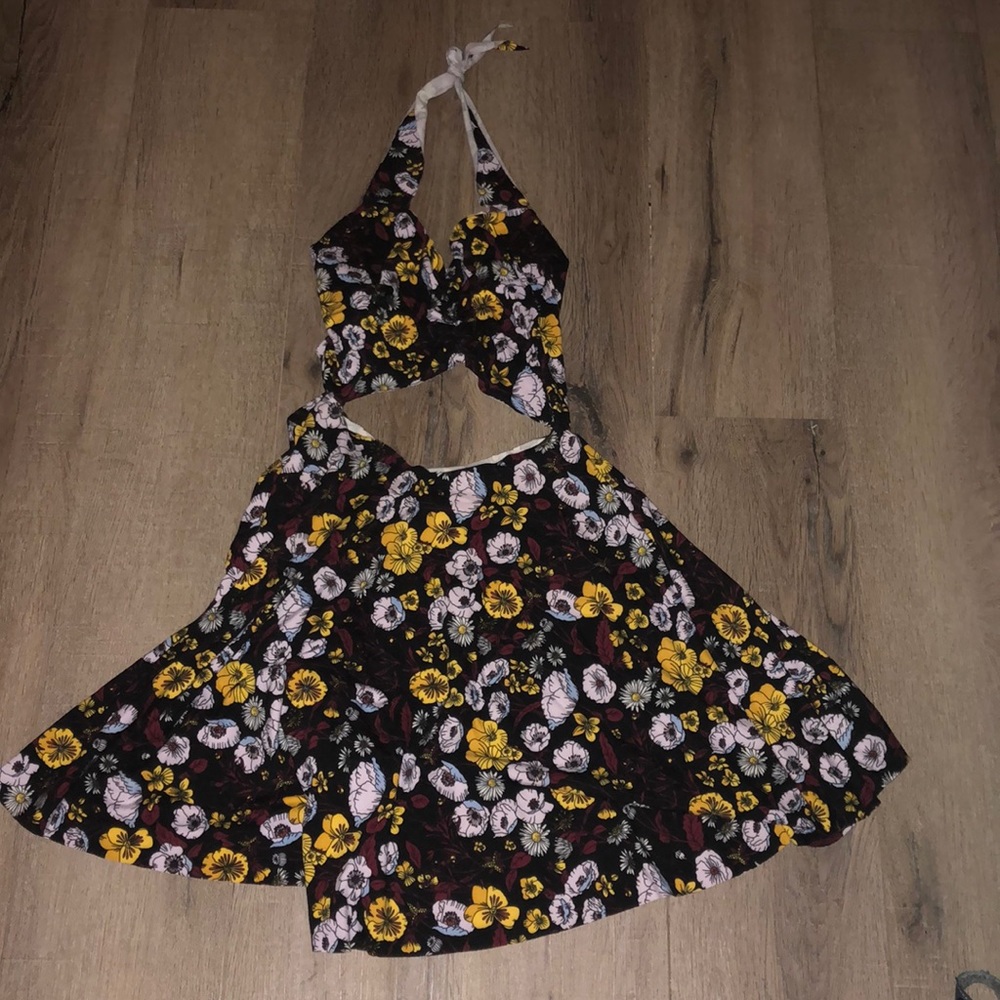 Custom summer cutout dress